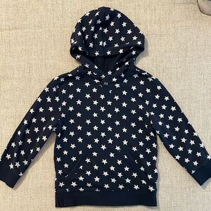 Old Navy stars hoodie, size 5T
